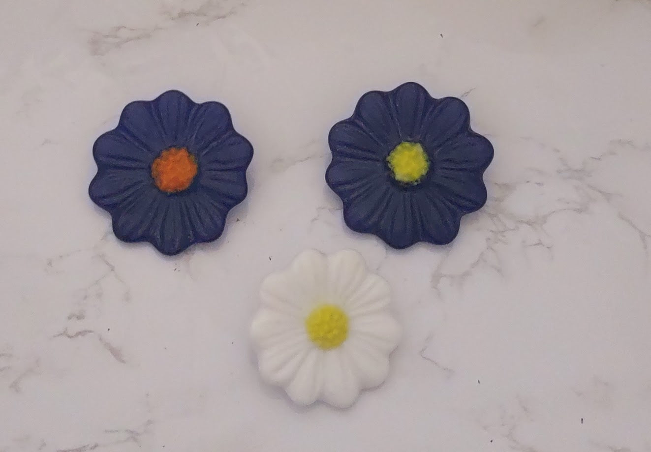 Fused Glass Daisy Flower
