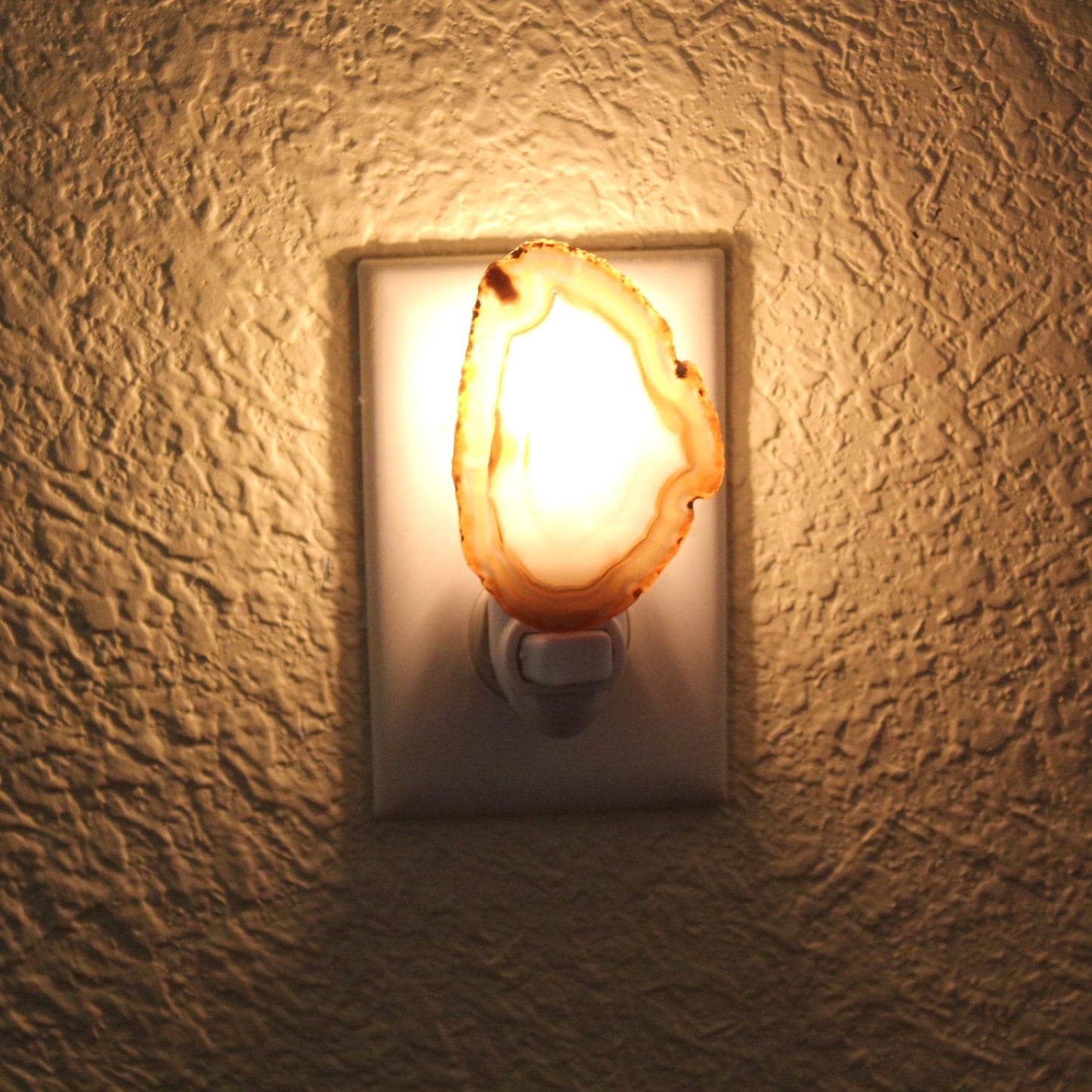 Sliced Agate Night Light