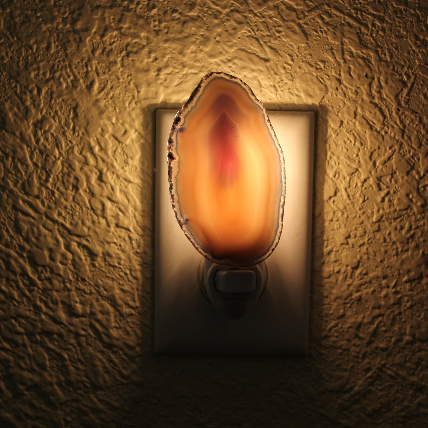 Sliced Agate Night Light
