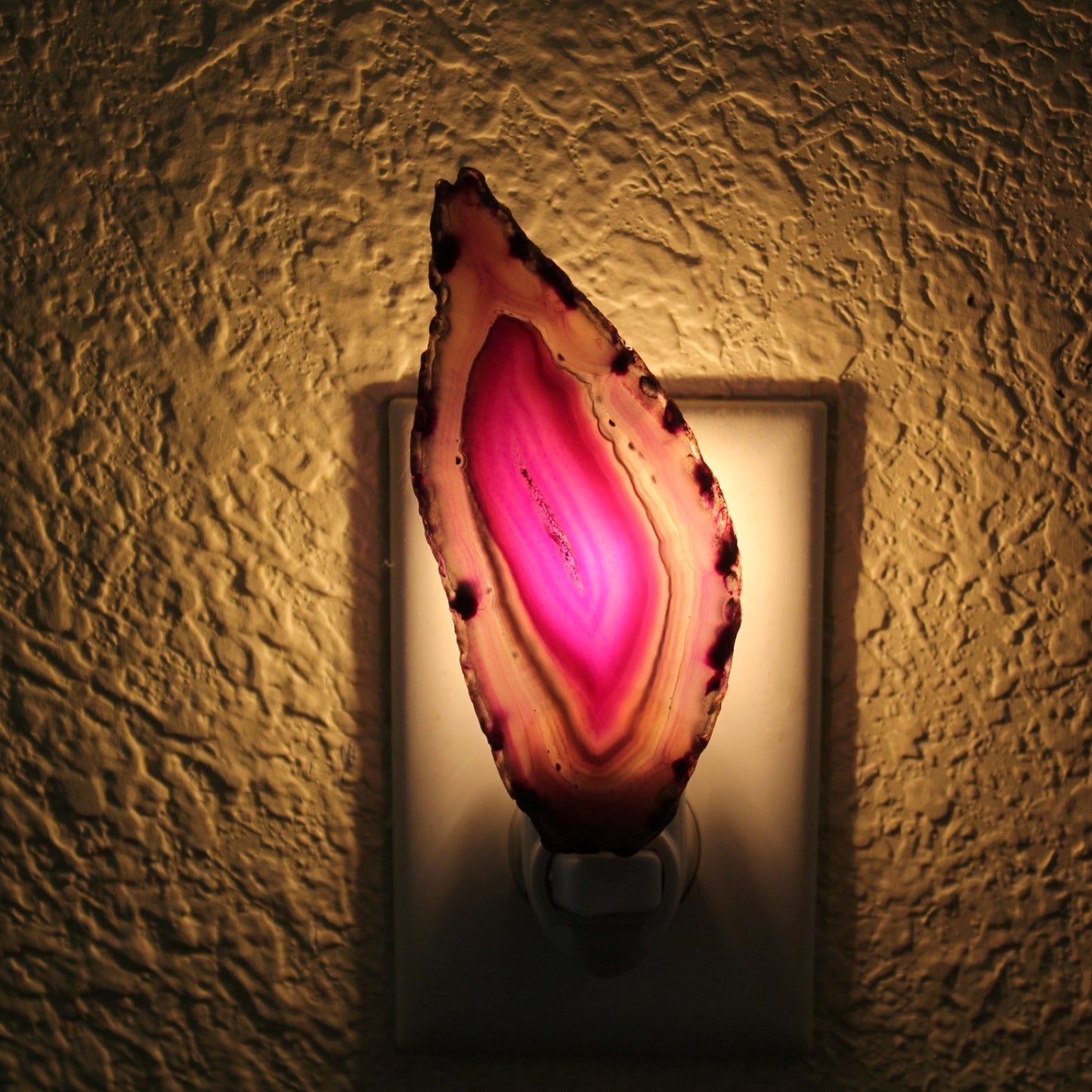 Sliced Agate Night Light