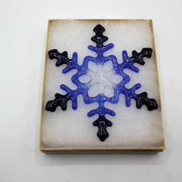 Snowflake Christmas Tree Ornament