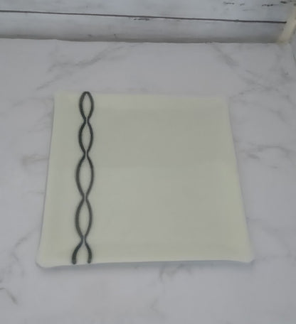 Fused Glass Reactive Glass Plate