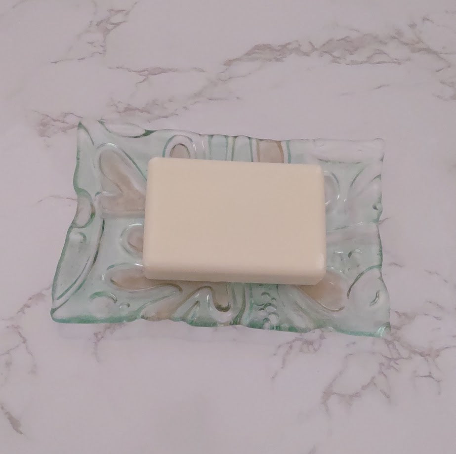 Fused Glass Ocean Themed Soap Dish