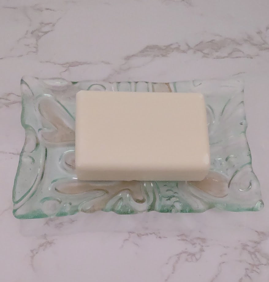 Fused Glass Ocean Themed Soap Dish