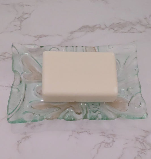 Fused Glass Ocean Themed Soap Dish