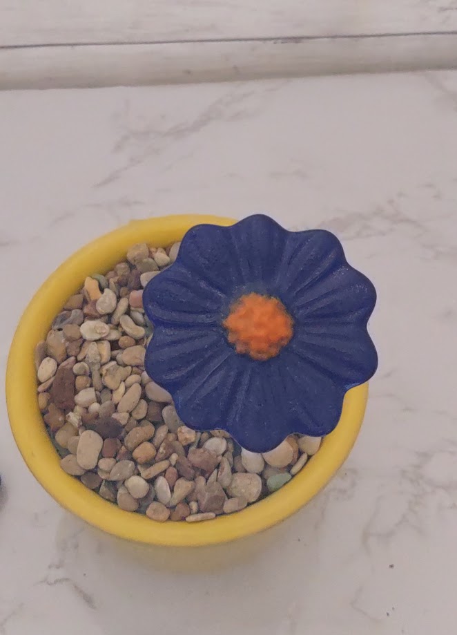Fused Glass Daisy Flower
