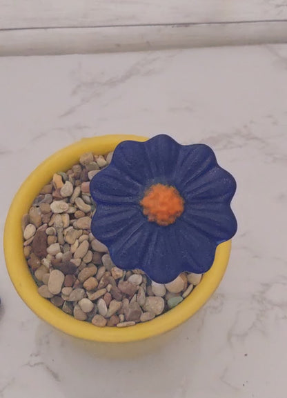 Fused Glass Daisy Flower