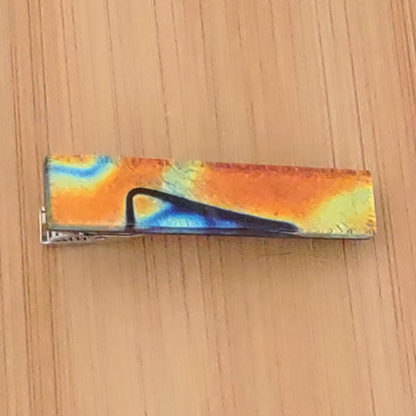 Dichroic Glass Tie Clip Wholesale