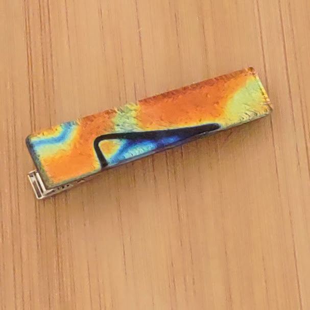 Dichroic Glass Tie Clip Wholesale