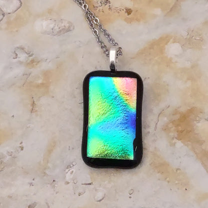Fused Glass Dichroic Pendant Wholesale